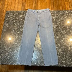 Peter Millar Mens Khaki Chino Pants Men's Size 32X29 Blue Four Pocket